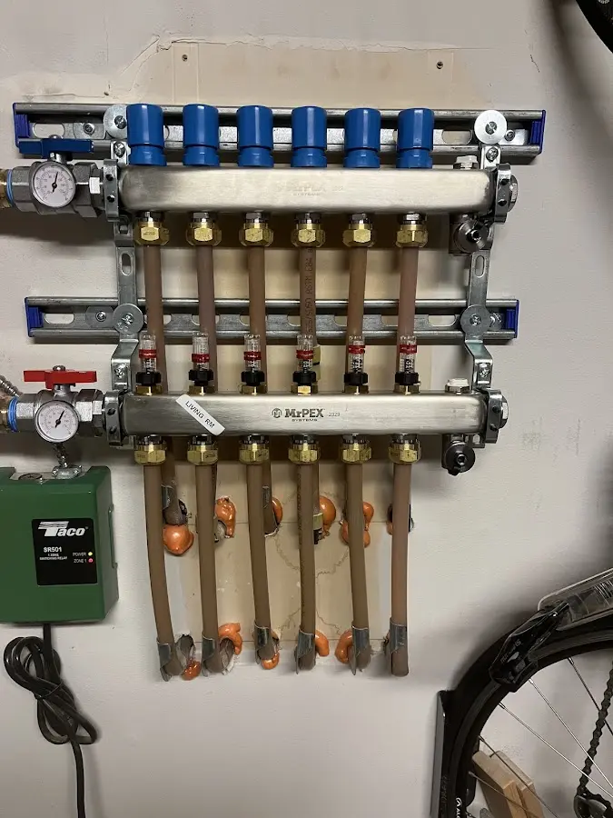 Plumber performing Leak Detection at a residential property in Pacifica